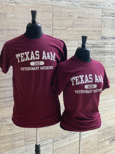 Texas A&amp;M Veterinary Medicine Mom T-Shirt